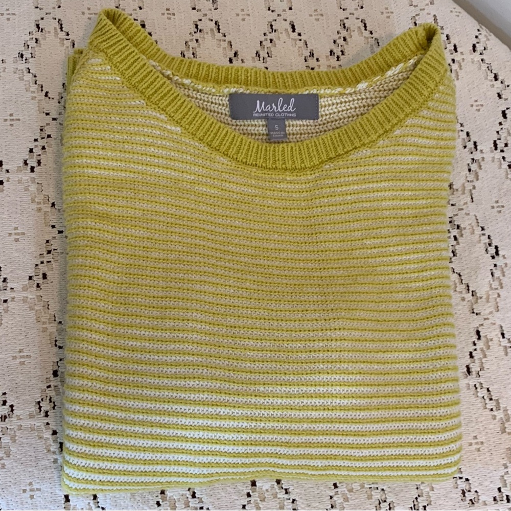 Marled Reunited Textured Stripe Sweater - Picture 7 of 9